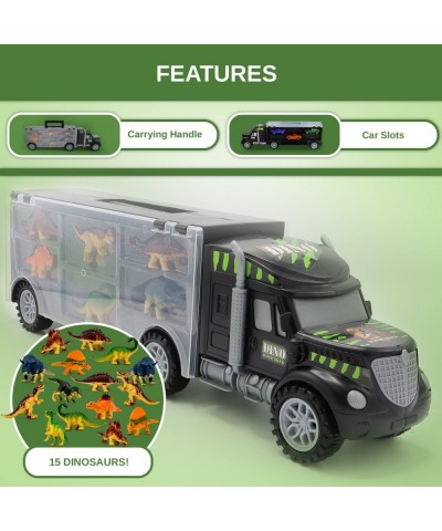 Dinosaur Toys for Kids 3-5 - Dinosaur Truck Carrier Toy with 15 Dinosaur -The Best Dinosaur Toys for Boys and Girls Ages 3 4 ...