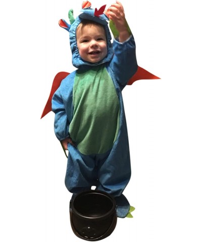 Toddler Baby Boy Girl Halloween Costume Romper Cartoon Dinosaur Crawfish Party Cosplay Clothes Set $58.94 Kids' Costumes