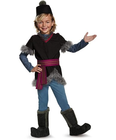 Kristoff Deluxe Child Frozen Disney Costume X-Small/3T-4T Gray $62.76 Kids' Costumes