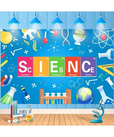 Science Party Banner Decorations Mad Sciencist Theme Birthday Party Banner Backdrop for Boy Girl Kid Decorations Laboratory P...