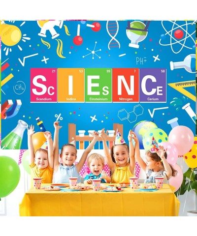 Science Party Banner Decorations Mad Sciencist Theme Birthday Party Banner Backdrop for Boy Girl Kid Decorations Laboratory P...