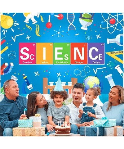 Science Party Banner Decorations Mad Sciencist Theme Birthday Party Banner Backdrop for Boy Girl Kid Decorations Laboratory P...