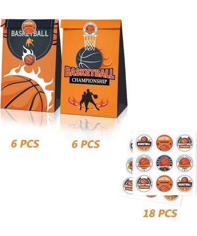 12 PCS Basketball Party Goodie Bags/Party Favor Bags Party Supplies Decorations $19.33 Kids' Party Favor Sets