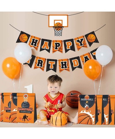 12 PCS Basketball Party Goodie Bags/Party Favor Bags Party Supplies Decorations $19.33 Kids' Party Favor Sets