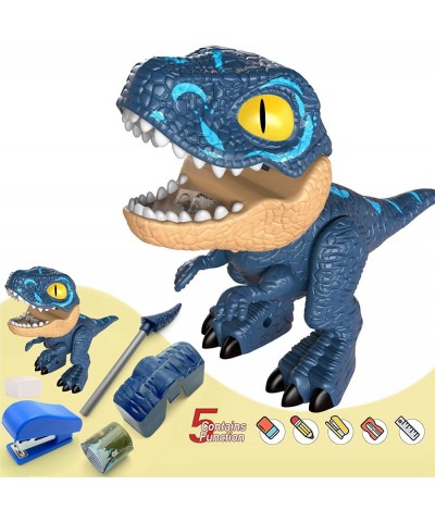 Dinosaur Toy for Preschool Kids Fun Stationery Set Gift for Boys Girls Creativity Dinosaur Toy Included Ruler Slap Bracelet P...