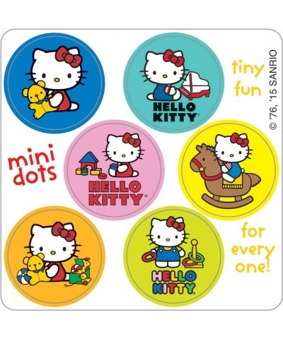 Hello Kitty Mini Dot Stickers - Prizes and Giveaways - 100 per Pack $23.89 Kids' Stickers