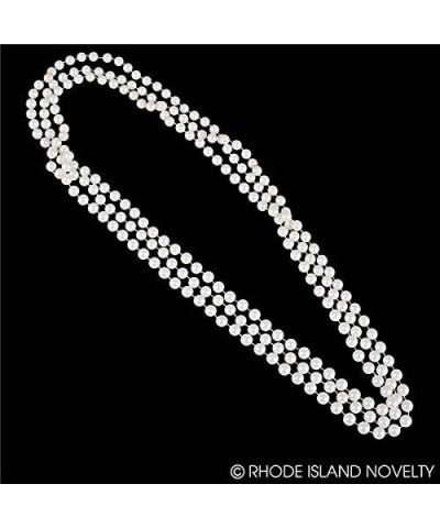 48-Inch 12mm Faux Pearl Necklace White Pack of 12 $20.51 Kids' Dress-Up Accessories