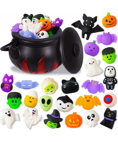 24 Pcs Halloween Squeeze Toys with 5.5" Halloween Cauldron Halloween Party Favors Trick or Treat Goodie Bag Filler Halloween ...