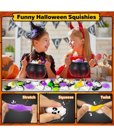 24 Pcs Halloween Squeeze Toys with 5.5" Halloween Cauldron Halloween Party Favors Trick or Treat Goodie Bag Filler Halloween ...