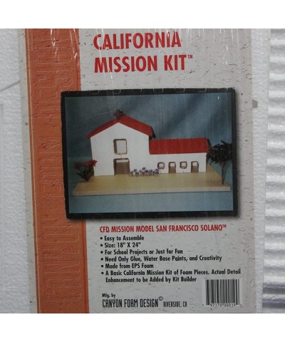 California Mission Kit San Francisco Solano $52.90 Craft Kits