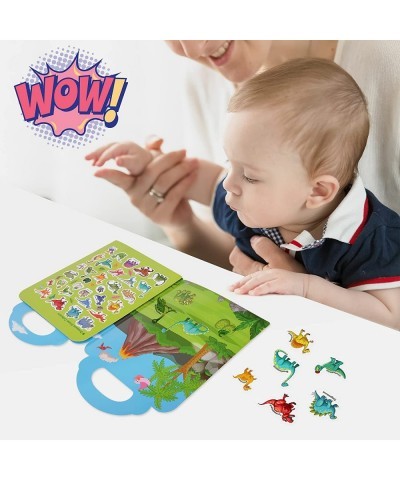 3 Packs Reusable Sticker Book for Toddlers Boys Girls - Nice Travel Activity Toys Gifts $17.65 Kids' Stickers