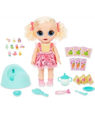 Surprise Magic Potty Surprise Doll Blue Eyes with 30 + Magical Surprises | Doll Pees Glitter & Poops Surprise - Charms Best G...