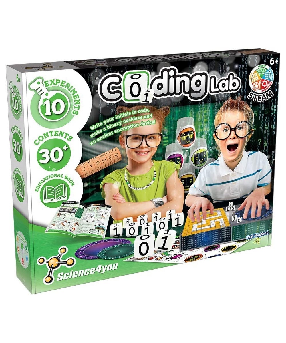 Science4you — Coding Lab — 10 Experiments to Learn How to Code — Fun Education Activity Kit — for Kids Ages 6+ $26.11 Educati...