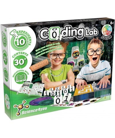 Science4you — Coding Lab — 10 Experiments to Learn How to Code — Fun Education Activity Kit — for Kids Ages 6+ $26.11 Educati...