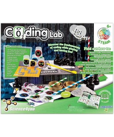 Science4you — Coding Lab — 10 Experiments to Learn How to Code — Fun Education Activity Kit — for Kids Ages 6+ $26.11 Educati...