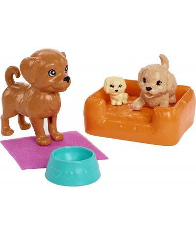 It Takes Two Playset with Jackson & Jayla Twins Dolls & 13 Storytelling Pieces Including 3 Pet Puppies & Accessories Toy for ...