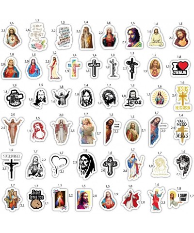 104 Pcs Jesus Stickers for Adults - Waterproof and Fade Proof Christian Stickers for Water Bottles Laptops and Phone Cases - ...