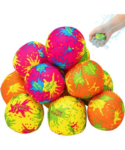 Water Splash Balls Float Water Bomb Balls for Pool Water Absorbent Ball for Water Activities Kids Pool Toys Summer Beach Soak...