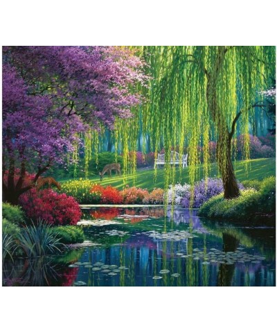 Willow Pond 300 Piece Jigsaw Puzzle by SunsOut $23.26 Jigsaw Puzzles