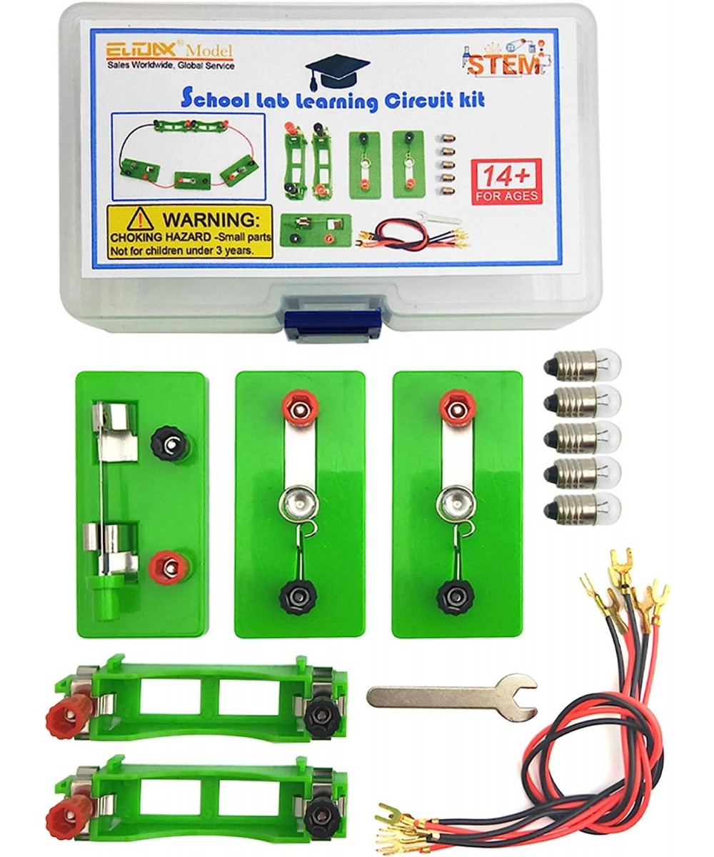 Physics Science Lab Learning Circuit kit Electricity Experiment Set Building Circuits for Kids Junior Senior High School Stud...