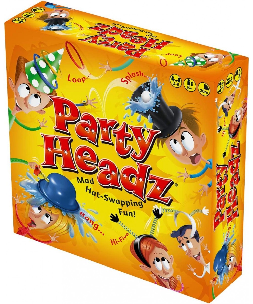 Party Headz | Each Player Wears a Hat and Spins The Spinner to Determine What Happens Next $25.82 Board Games