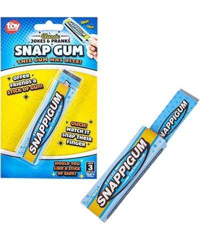 Joke Snap Gum 3" Inches (12-Pack) $18.34 Gags & Practical Joke Toys