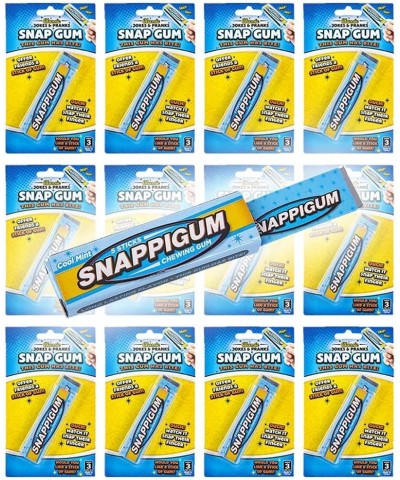 Joke Snap Gum 3" Inches (12-Pack) $18.34 Gags & Practical Joke Toys