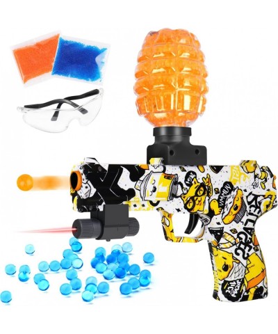 Splatter Ball Gun Pistol Gel Ball Blaster with Goggles and 10000 Water Balls Gel Pistol Blaster for Outdoor Shotting Toys for...