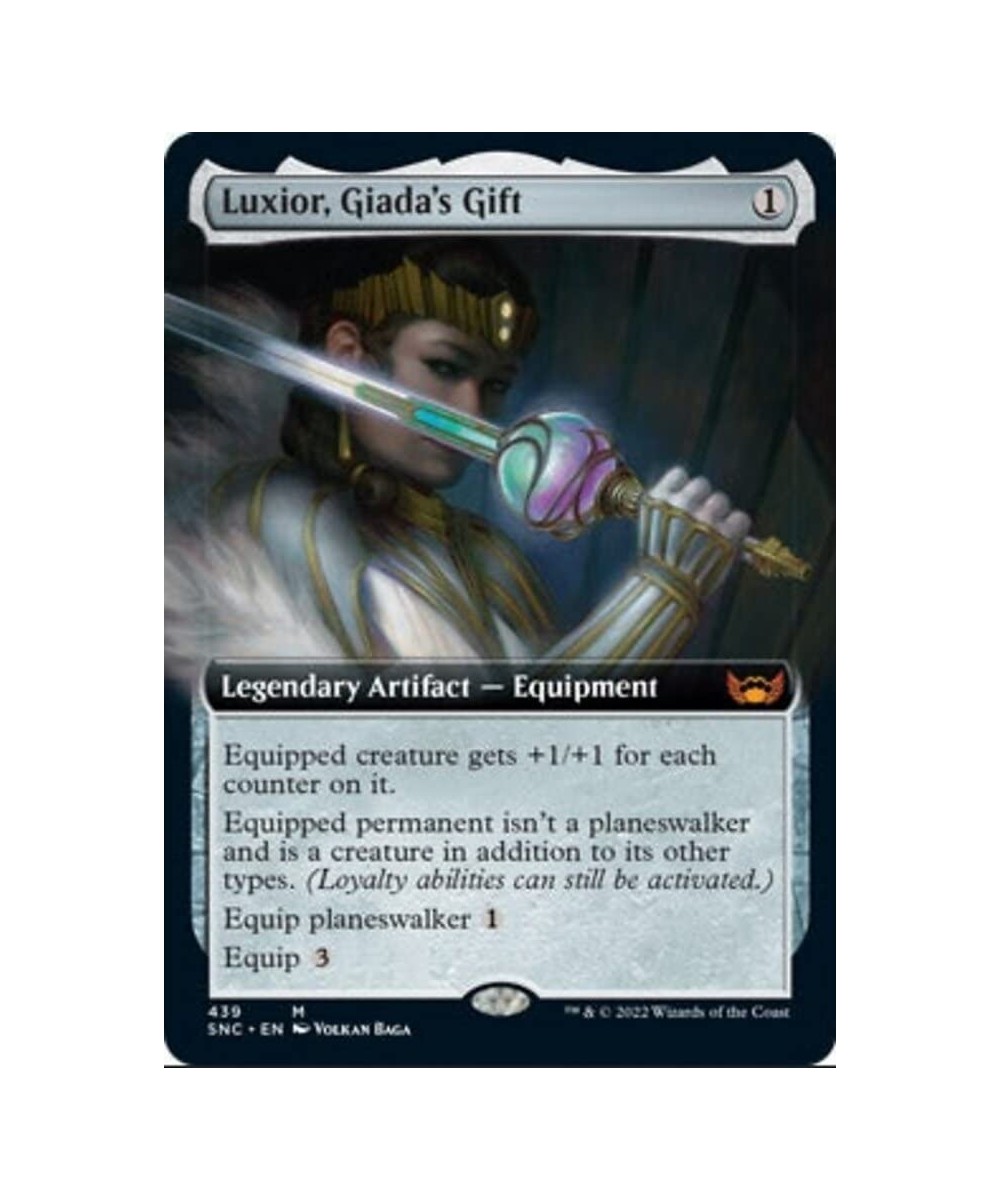 Magic: the Gathering - Luxior Giada's Gift (439) - Extended Art - Streets of New Capenna $23.50 Trading Cards & Accessories