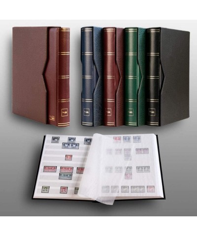 Prophila stockbook 60 White Sides Padded with slipcase red $70.84 Collectible Postage Stamps