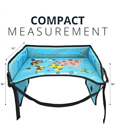 Kids Travei Tray Toddler Seat Activity Tray Art Supplies Storage Pockets $27.83 Baby Stationary Activity Centers