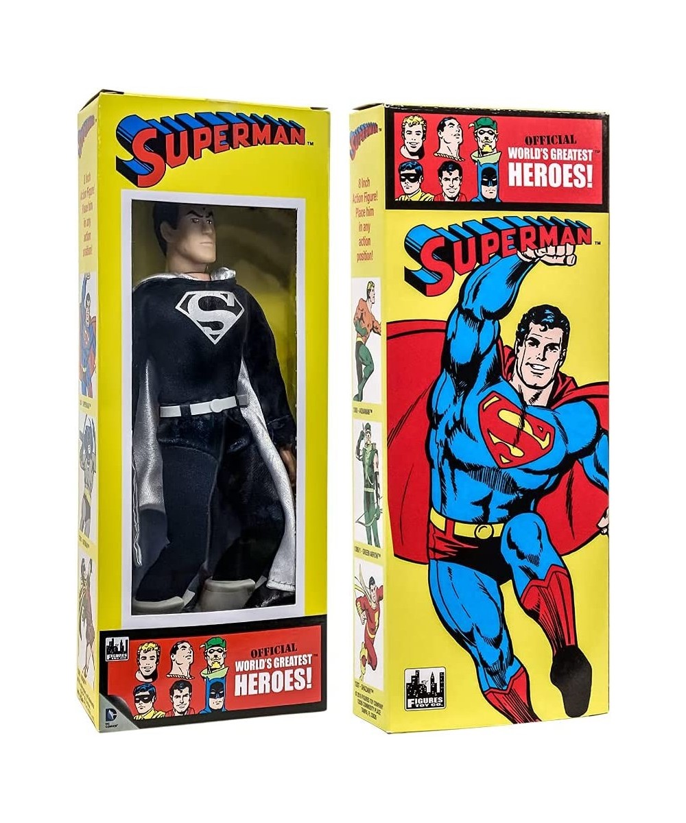 DC Comics Boxed Retro 8 Inch Action Figures with S Type Body: Superman [Black Outfit New Head Variant] $60.87 Action Figures