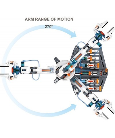 Teach Tech “Hydrobot Arm Kit” Hydraulic Kit STEM Building Toy for Kids 10+ $60.88 Educational Science Kits