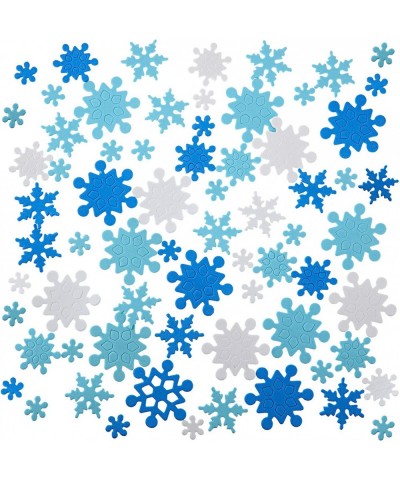 500 Pieces Mini Foam Snowflake Stickers Self-Adhesive Snowflake Stickers Decals for Christmas Decoration (Fresh Style) $21.63...