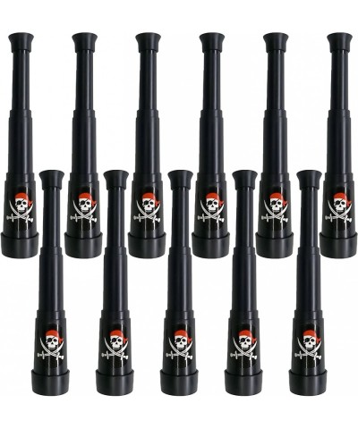 20 Pieces Plastic Pirate Telescopes Handheld Mini Telescopes Toy Decorative Pirate Telescopes for Pirate Theme Party Hallowee...