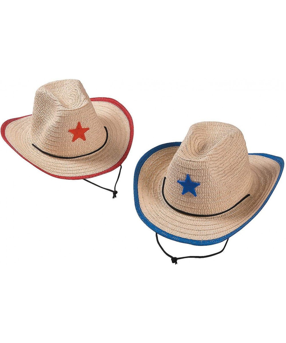 Child's Cowboy Hat With Star - Western Party Hats for Kids - 12 Pieces $69.82 Kids' Party Hats