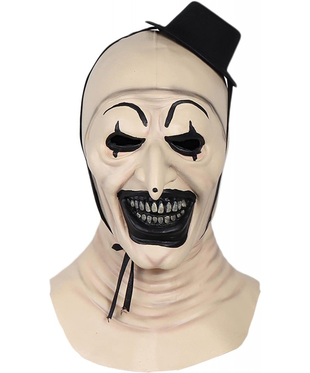 Joker Latex Mask Terrifier Art The Clown Cosplay Masks Horror Full Face Helmet Halloween Costumes Accessory Carnival Party Pr...