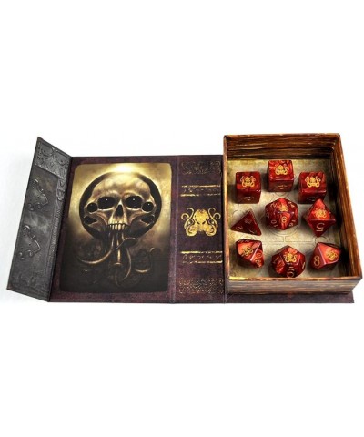 Set: Cthulhu (9 polyhedral dice in Spellbook) $41.47 Game Accessories