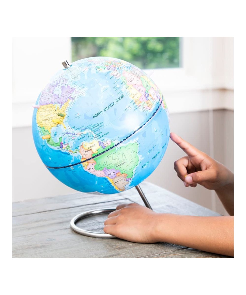 23 cm Magnetic World Globe - Passport to Adventure Magnetic Globe History & Geography for Ages 8 to 11 $45.38 Geographic Globes