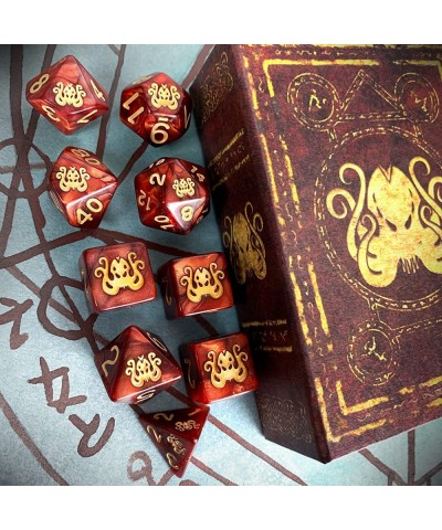 Set: Cthulhu (9 polyhedral dice in Spellbook) $41.47 Game Accessories