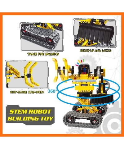 Excavator Building Sets for 7 8 9 10 Year Old Boys & Girls Construction Engineering Robot Toys for Kids Age 6-12 Educational ...