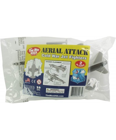 TimMee Plastic Army Men Cold WAR Fighter Jets - Gray Airplanes - Made in USA $16.19 Play Figure Vehicles