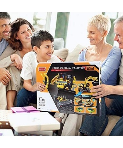 Excavator Building Sets for 7 8 9 10 Year Old Boys & Girls Construction Engineering Robot Toys for Kids Age 6-12 Educational ...