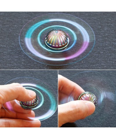 Golden Magical Fidget Spinners Metal Fidget Spinner Gifts for Adults and Kids Stainless Steel Finger Hand Spinner Desk Toy An...