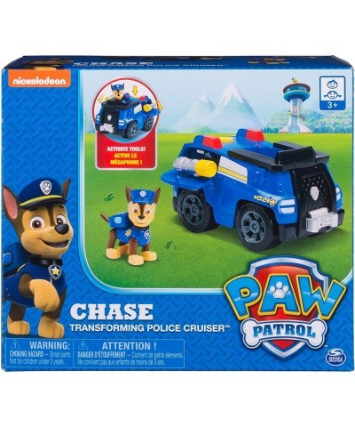 Chase's Transforming Police Cruiser with Flip-Open Megaphone for Ages 3 and Up $58.09 Play Figure Playsets