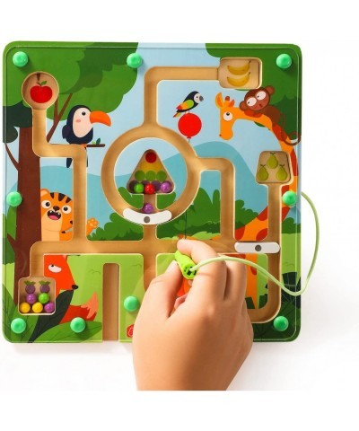 Magnetic Maze Game Toddler Travel Toys Keep Toddlers Quiet and Develop Motor Skill $34.41 Travel Games