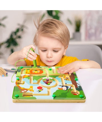 Magnetic Maze Game Toddler Travel Toys Keep Toddlers Quiet and Develop Motor Skill $34.41 Travel Games