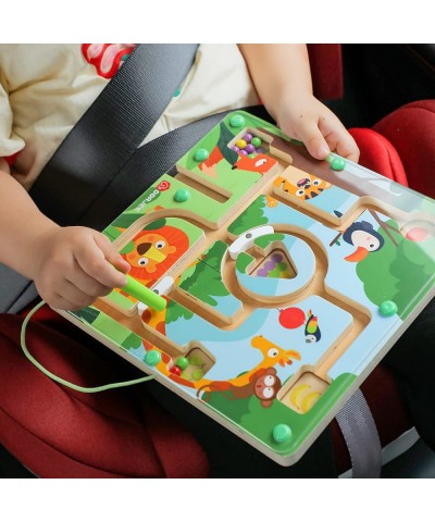 Magnetic Maze Game Toddler Travel Toys Keep Toddlers Quiet and Develop Motor Skill $34.41 Travel Games