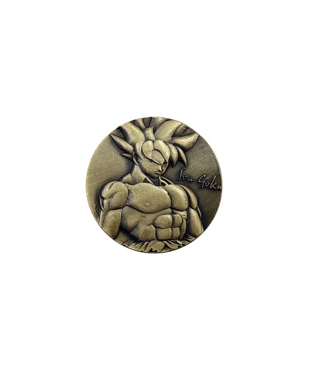 Dragon Ball Goku Collection Coin 3D Relief Commemorative Badge Collection Toy for Fans $17.49 Miniature Novelty Toys