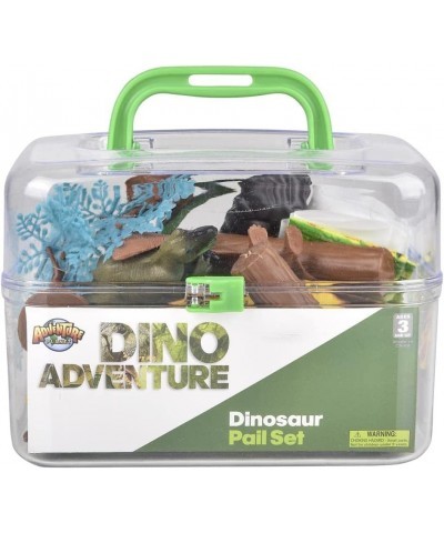 Dinosaur Set with Carrying Case 20-Piece $38.11 Play Figure Playsets